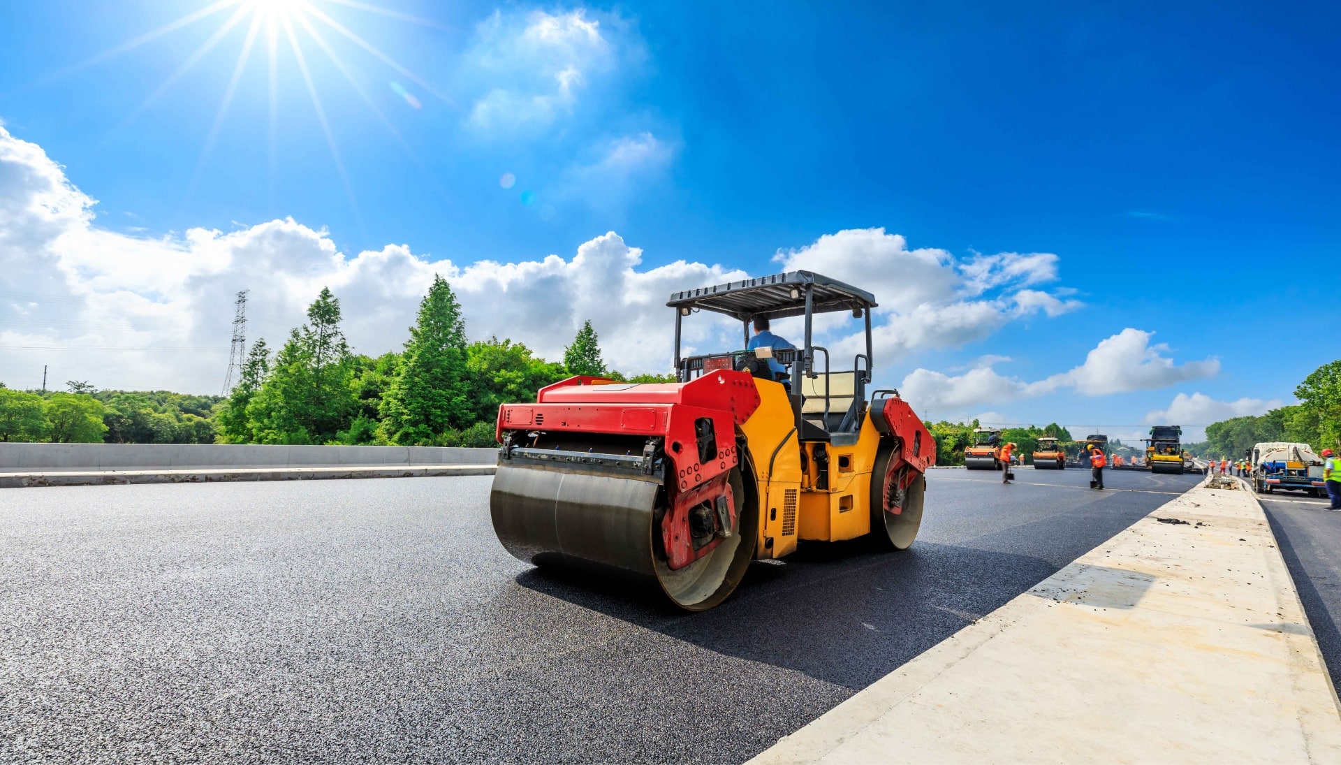 Smooth asphalt paving in Pensacola, FL creates durable surfaces.